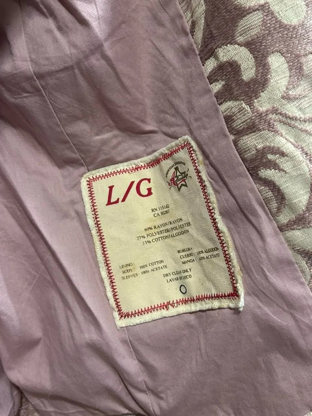 American Exchange tailored jacquard